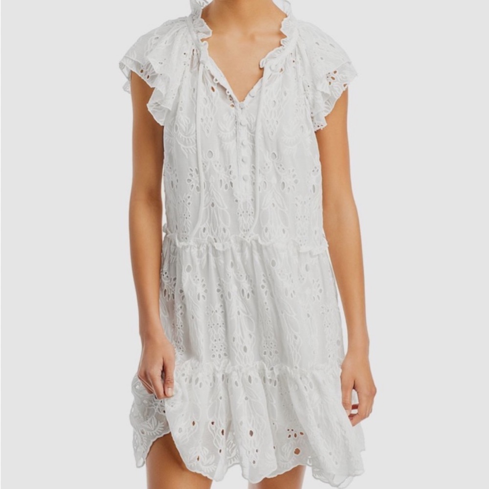 Generation Love Mirabelle Eyelit Embroidered Mini dress.